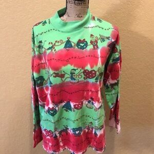 Ugly Christmas sweater, tie dye, size L, NWOT | offer in description